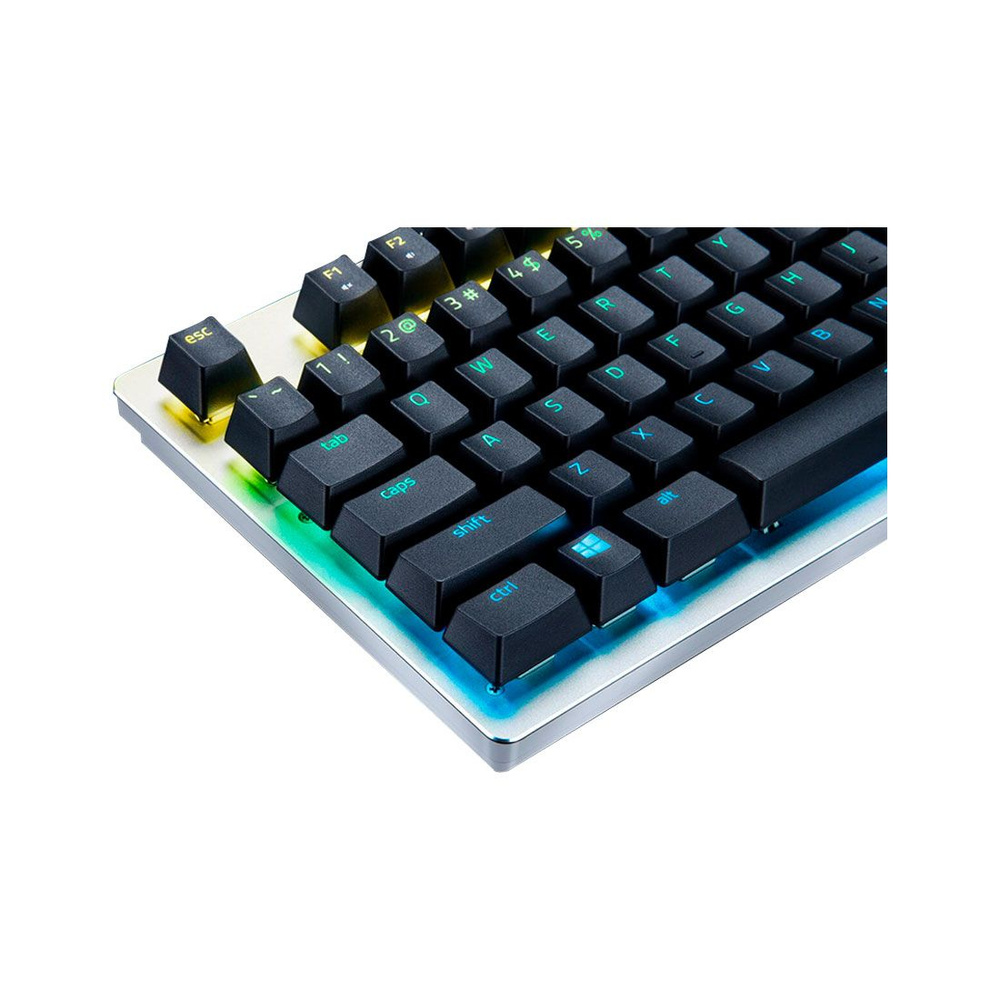 Razer Клавиатура Набор сменных клавиш для клавиатуры PBT Keycap Upgrade Set - Classic Black, Русская #1