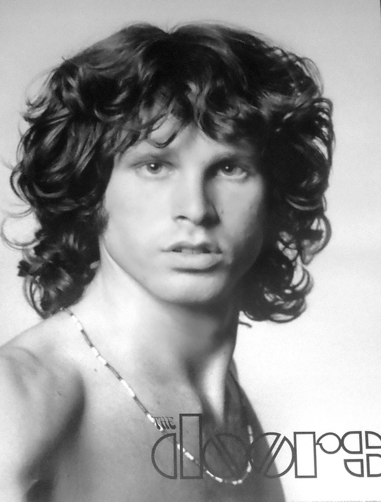 Плакат / Постер Джим Моррисон Jim Morrison The Doors А2 (42*60 см) #1