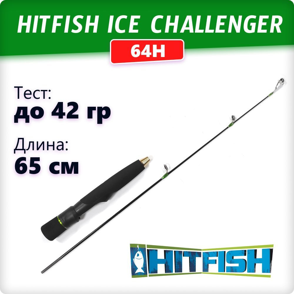Удилище зимнее HITFISH Ice Challenger 64H (длина 65 см., тест 42 гр.) #1