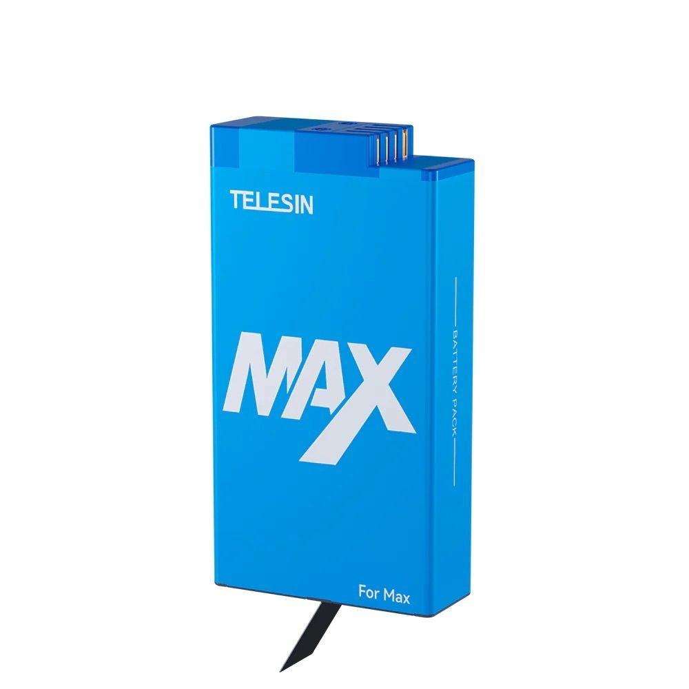 Аккумулятор большой емкости TELESIN 1600 мАч для GoPro Max (GP-BTR-MAX)  #1