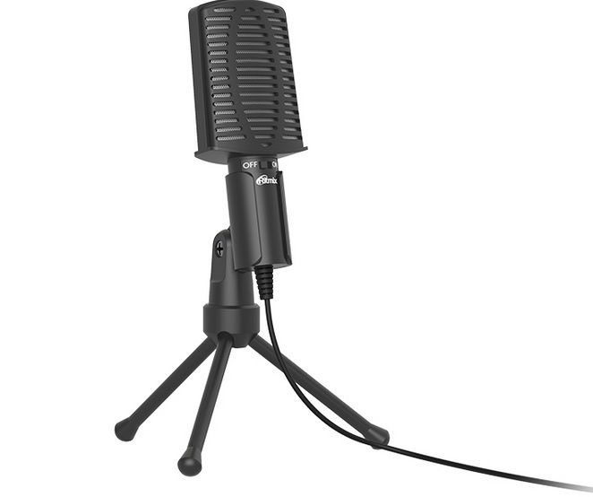 Ritmix Микрофон Настольный Ritmix RDM-125 черный #1