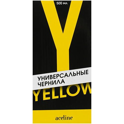 Aceline Чернила, совместимый, Желтый (yellow), 1 шт #1