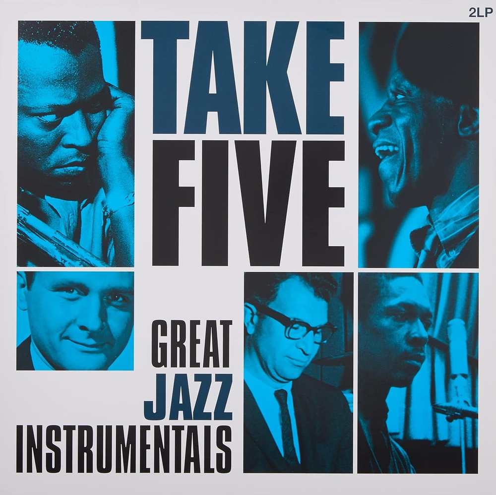 Take Five Great Jazz Instrumentals (2LP) Виниловая пластинка сборник легендарных джазовых инструментальных #1