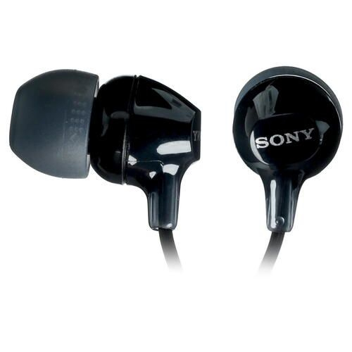 Проводная гарнитура Sony MDR-EX15APB черный #1