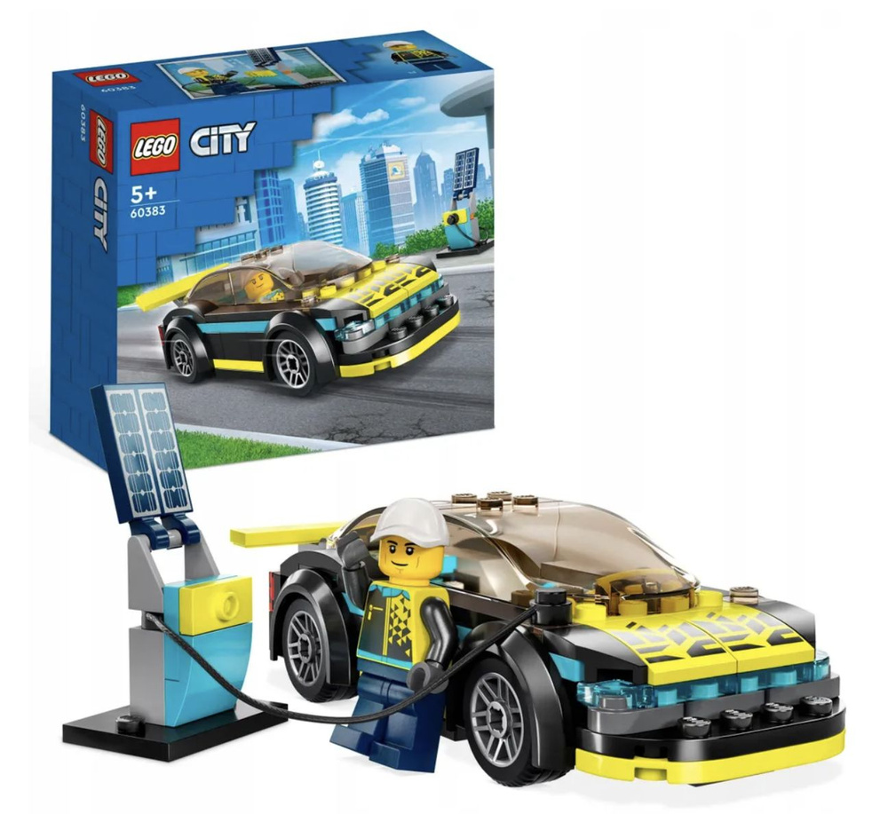 Конструктор Lego City Электрический спорткар 60383 #1