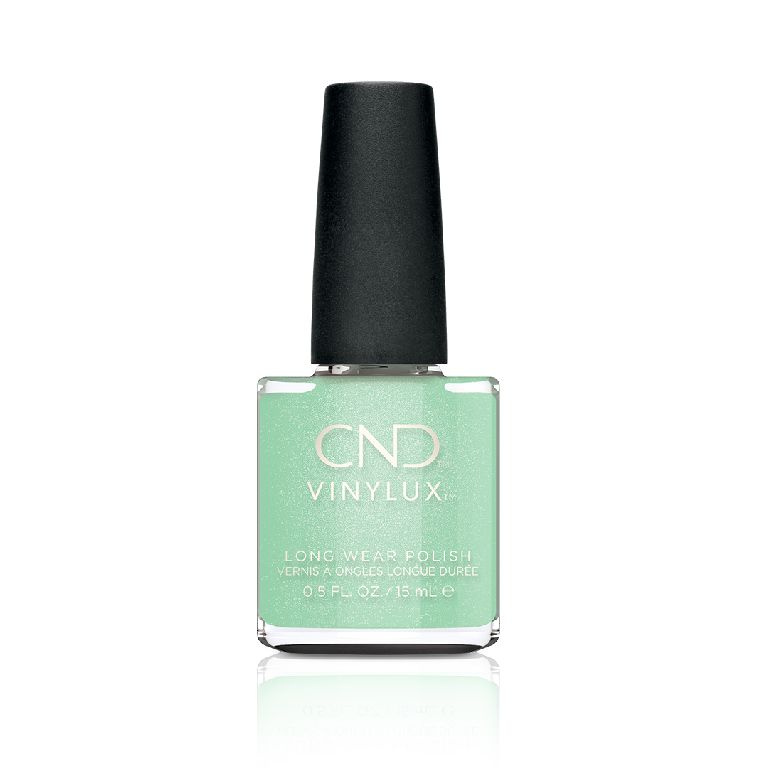 Недельный лак для ногтей CND Vinylux 441 Mint & Meditation, 15 мл #1