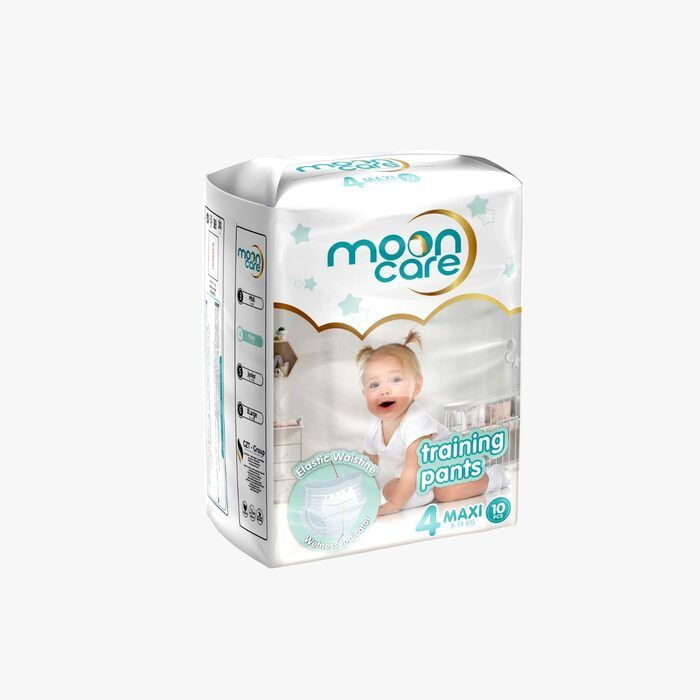 Тренировочные трусики Moon Care Maxi, размер 4 (8-14 кг), 10 шт #1