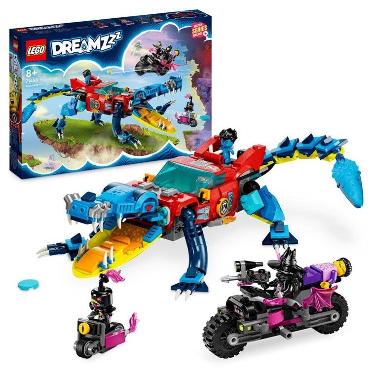 71458 Конструктор LEGO Dreamzzz Crocodile car Крокодил Автомобиль 494 детали  #1