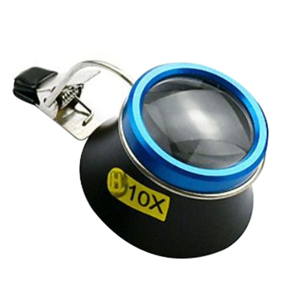 Лупа для очков 10X, лупа для глаз, портативный окуляр, ремесленный ...