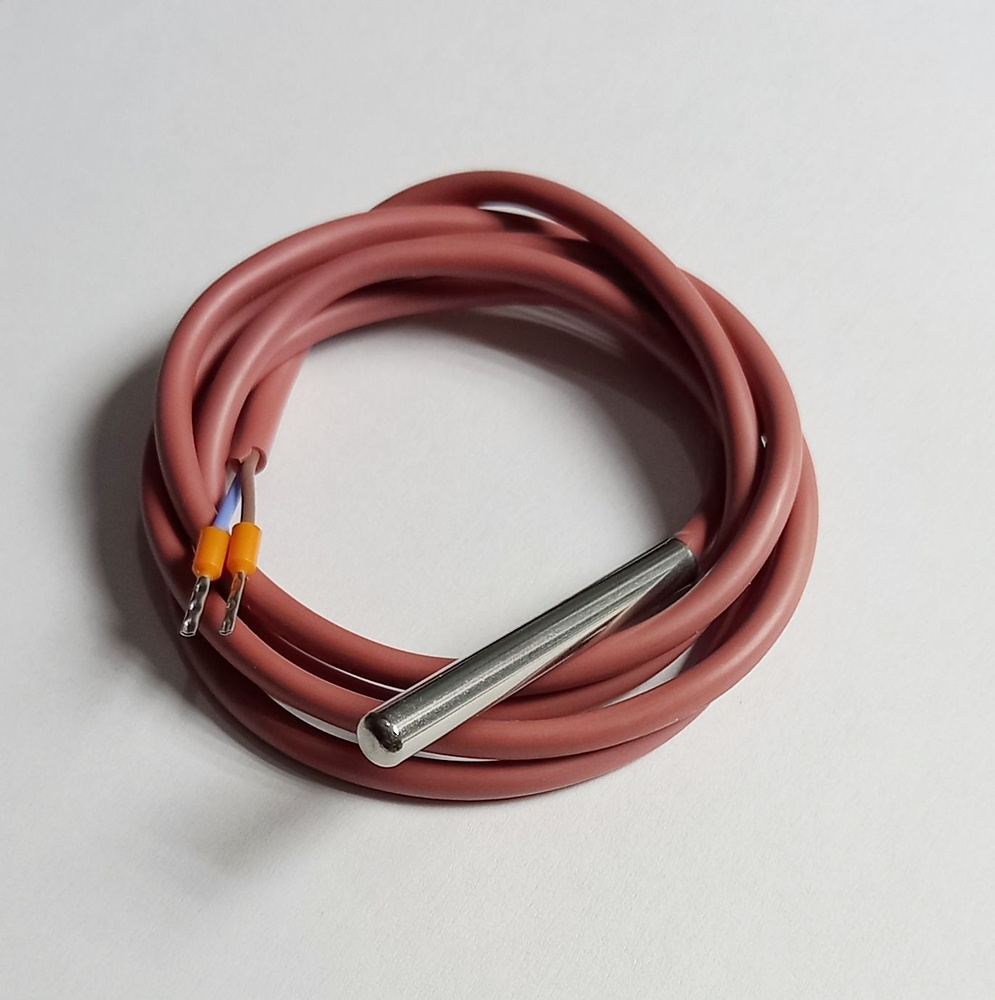 Датчик температуры NTC 10K (кабель силиконовый 1 метра) #1