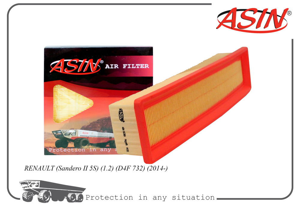 ASIN Фильтр воздушный Пылевой арт. ASIN.FA2395 #1