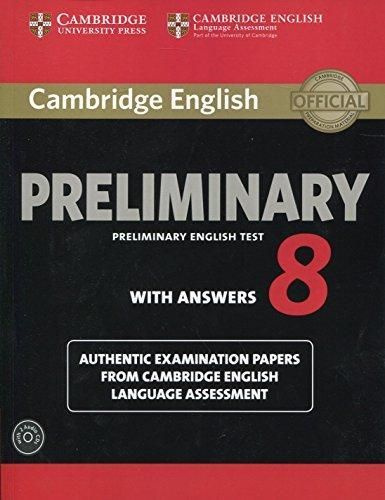 Cambridge English Preliminary 8 Student's Book Pack (Student's Book with answers and Audio CDs (2)) #1