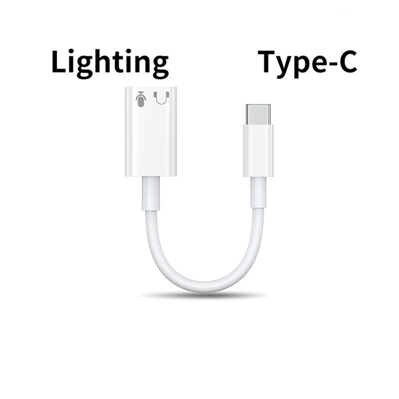 Переходник для наушников iPhone 15. Для проводных наушников. Адаптер USB C на Audio Adapter Lightning. #1