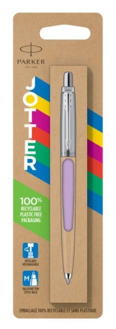 Шариковая ручка Parker Jotter Originals Lilac CT, цвет чернил синий, толщина линии M , в блистере  #1