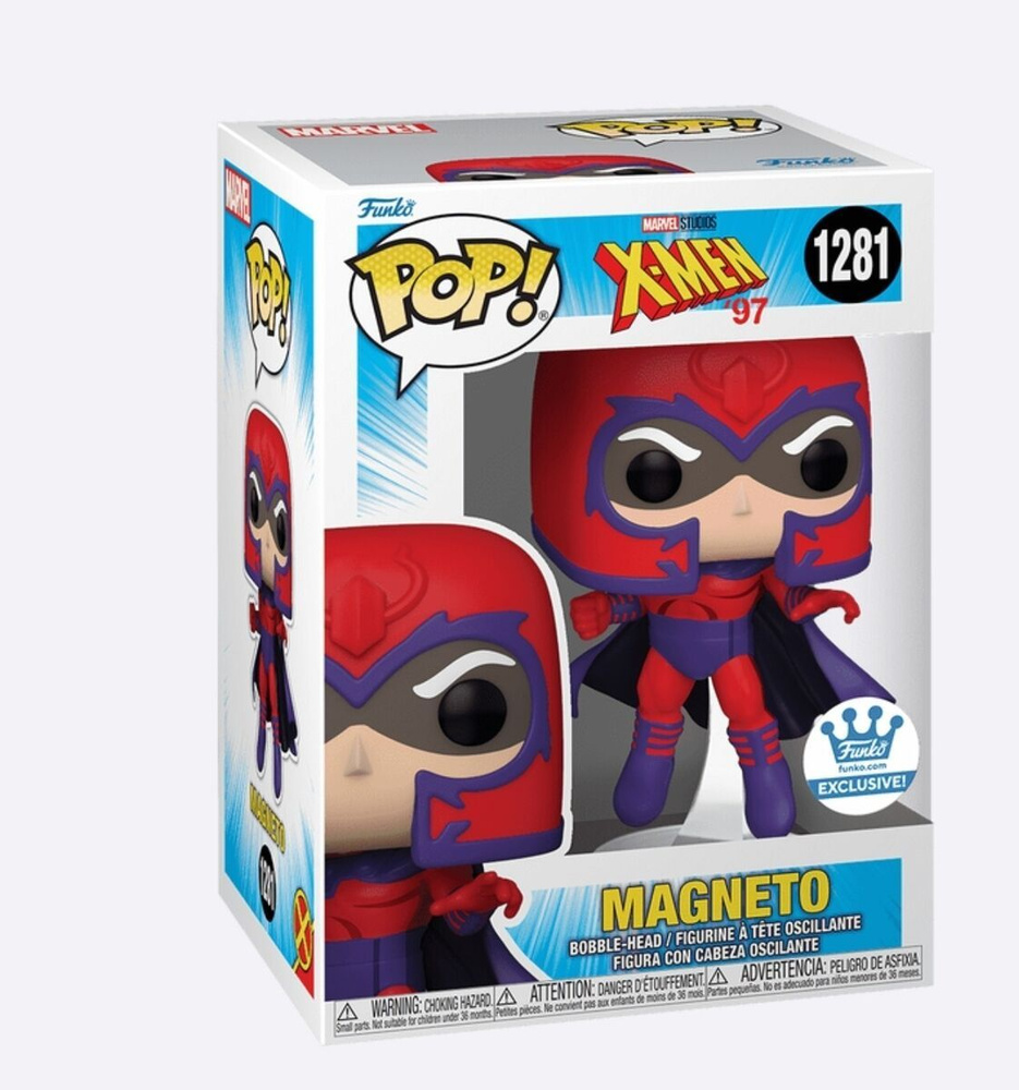 Фигурка Funko Pop! X-Men: Magneto (Фанко Поп Магнето из мультика Люди-Икс)  #1