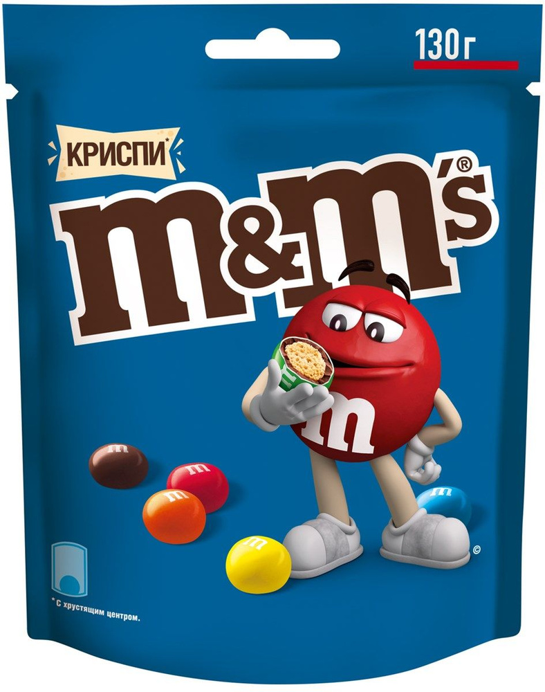 Драже M&M's криспи, 130г #1