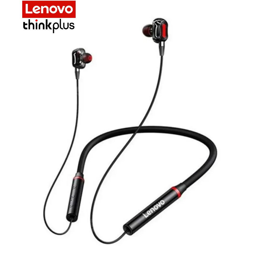 Беспроводные наушники Lenovo thinkplus Sport Headphones HE05 Pro, черный #1