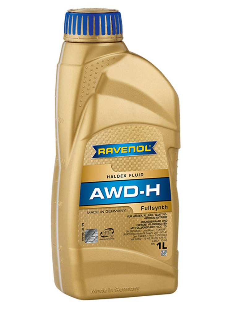 Масло для Халдекс RAVENOL AWD-H Fluid, 1 литр #1