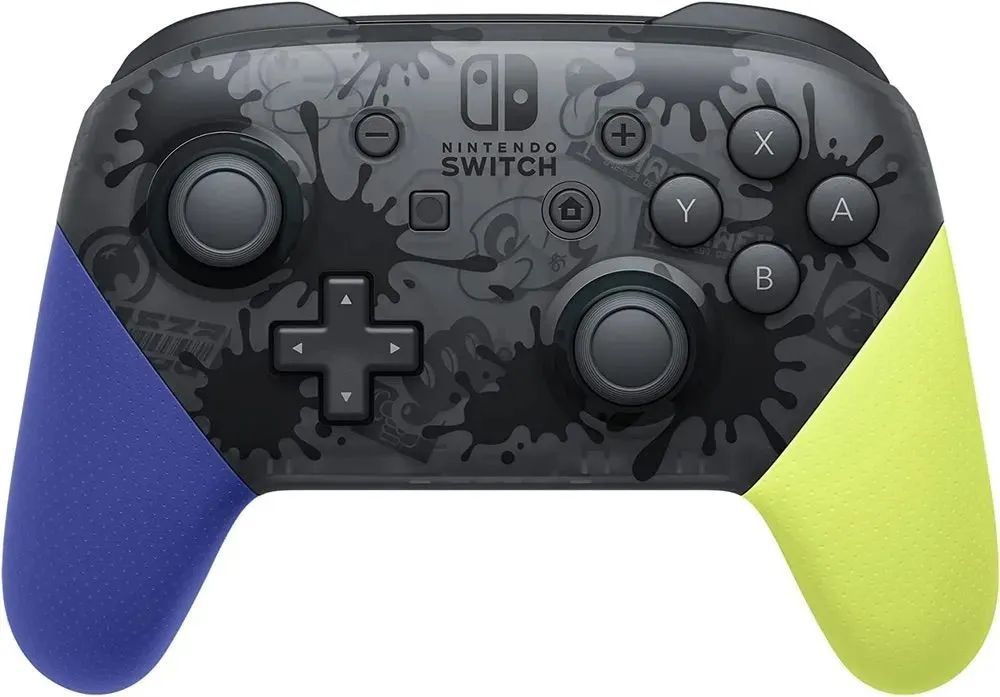 Геймпад Nintendo Switch Pro Controller Splatoon 3 / синий, желтый, черный #1