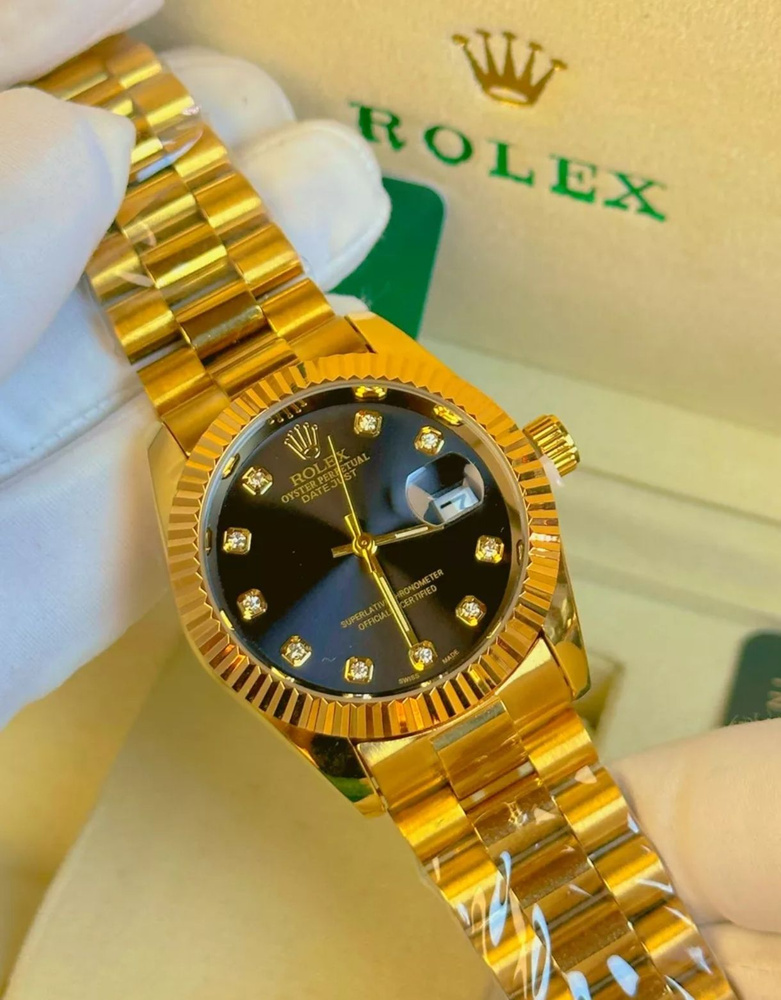 Наручные кварцевые часы ROLEX Унисекс #1