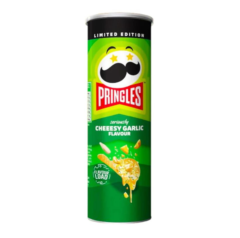Чипсы Принглс Насыщенный Сырно-Чесночный вкус / Pringles Rich Cheesy Garlic 110гр (Корея)  #1
