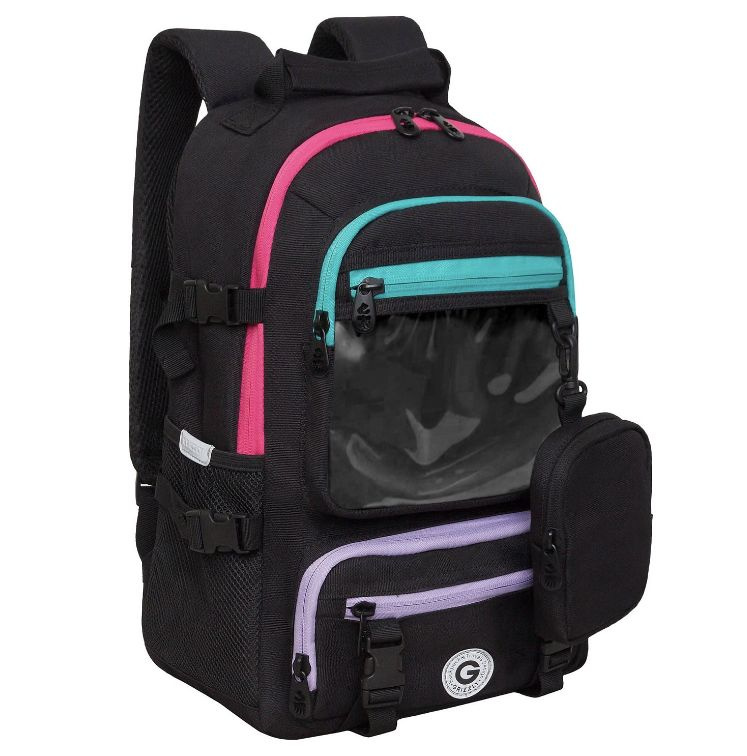 Рюкзак школьный Grizzly RG-465-2, черный #1