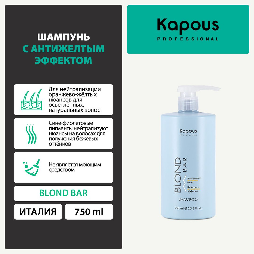 Kapous Тонирующее средство для волос, 750 мл #1