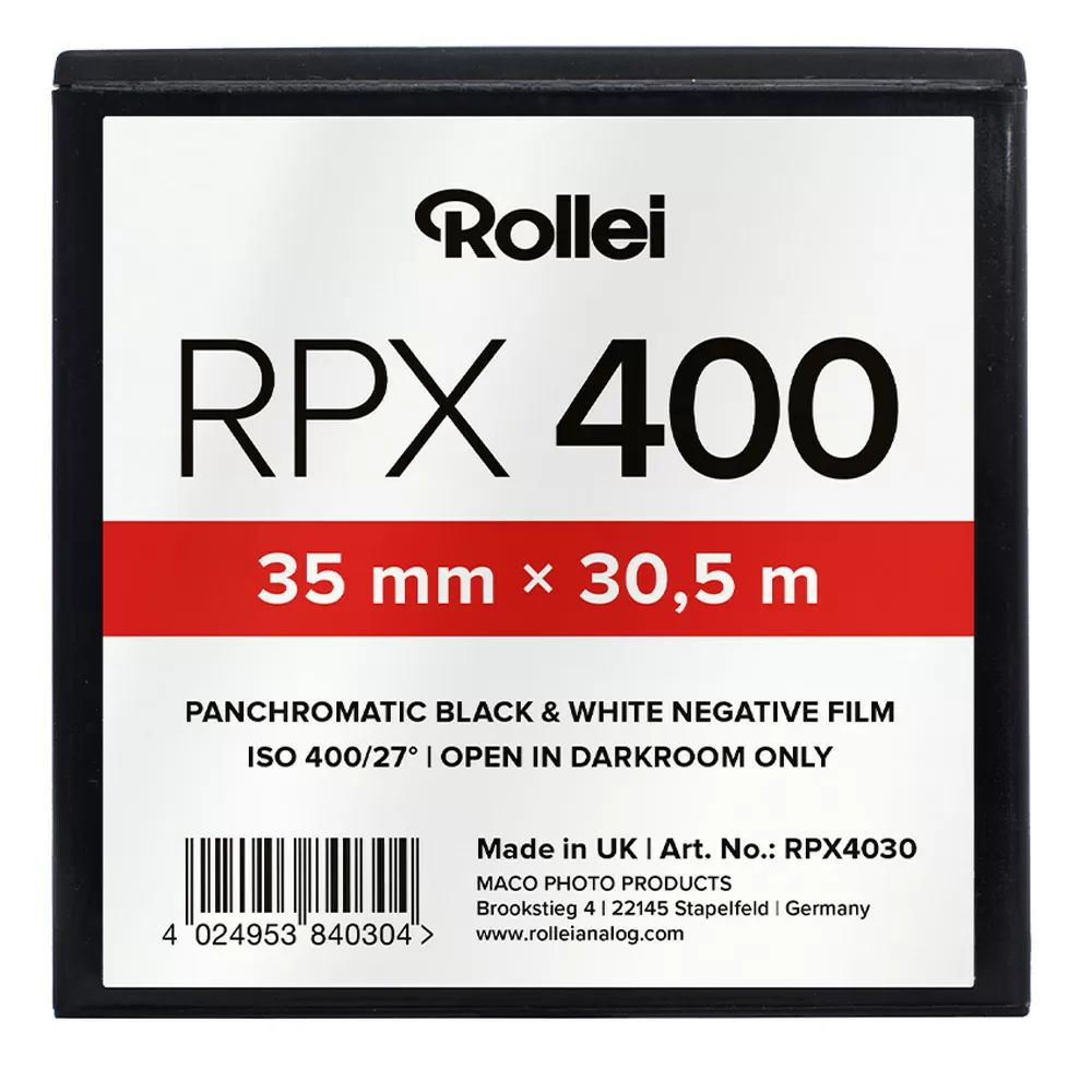 Фотопленка Rollei RPX 400 35 мм 30,5 м #1