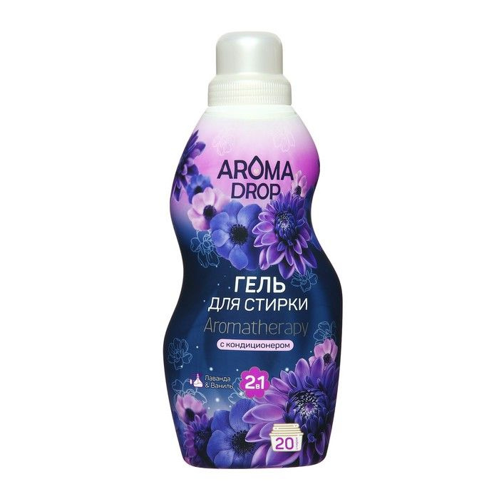 Aroma Drop Гель для стирки 2 в 1 Лаванда и Ваниль, 1 л #1