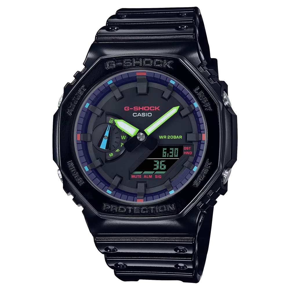 Часы CASIO G-SHOCK GA-2100RGB-1A #1
