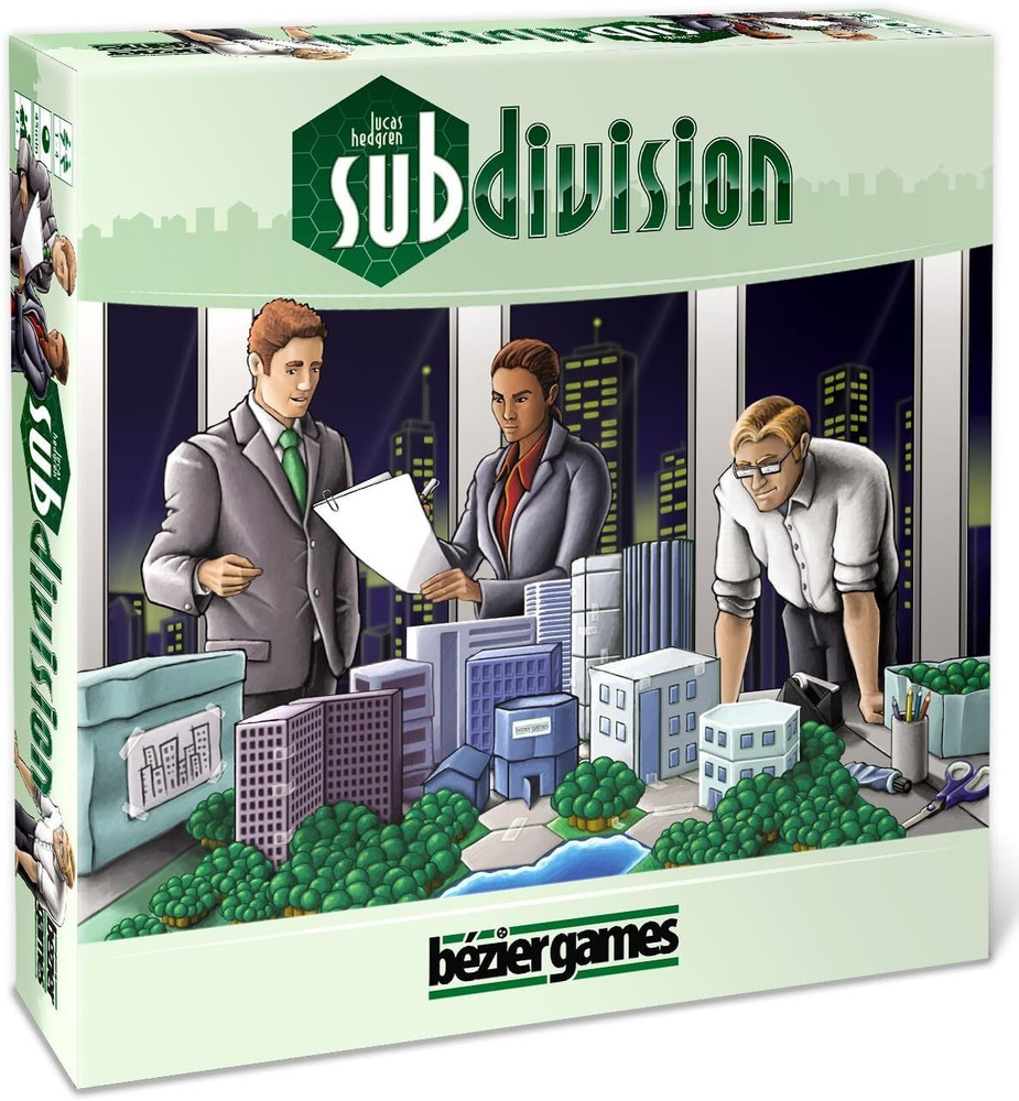 Настольная игра Subdivision на английском языке #1