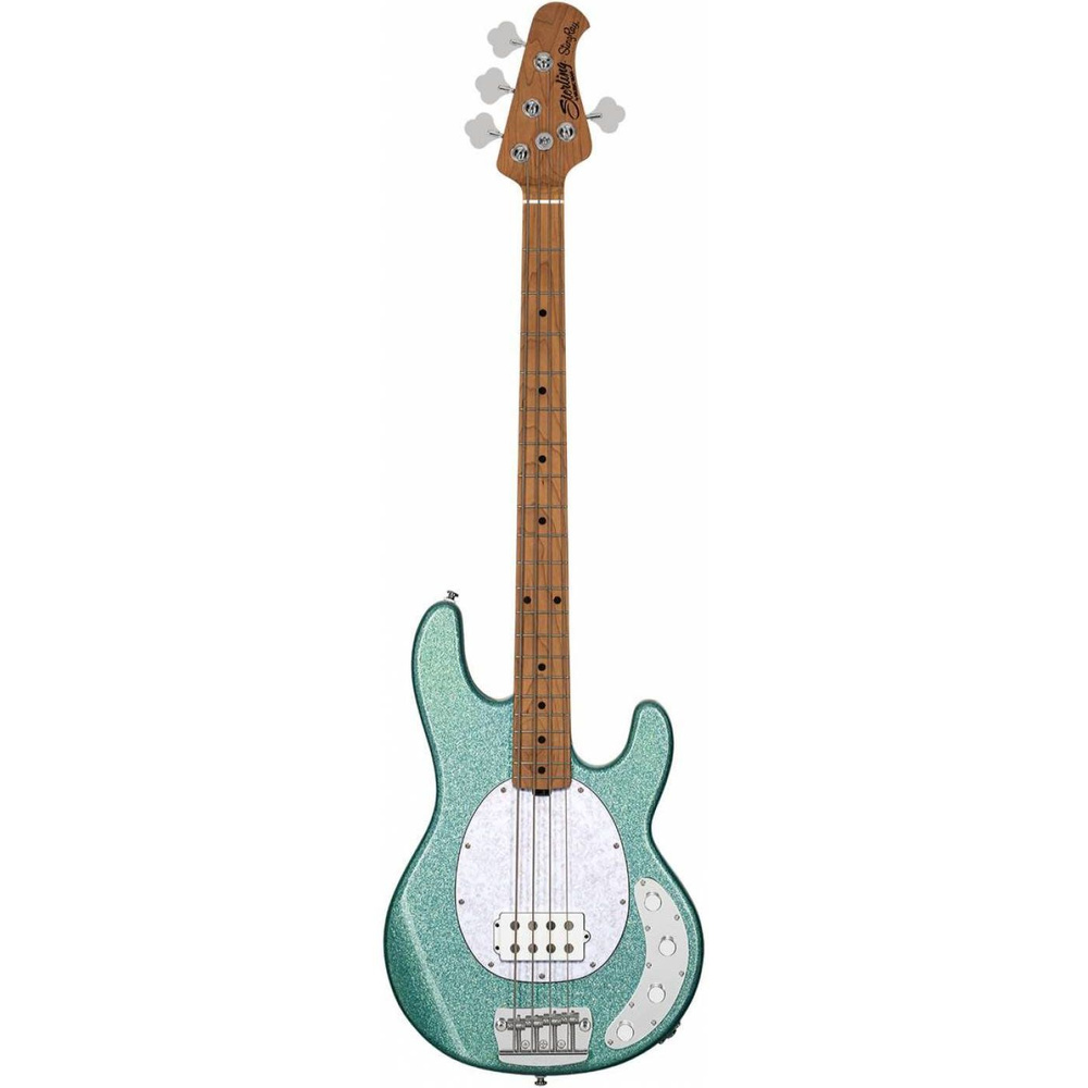 STERLING RAY34-SSK-M2 - бас-гитара StingRay in Seafoam Sparkle #1