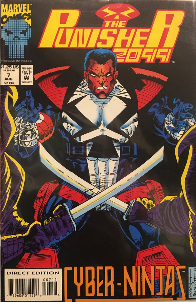 The Punisher 2099 #7 Marvel Comics. Официальный комикс на английском языке.  #1