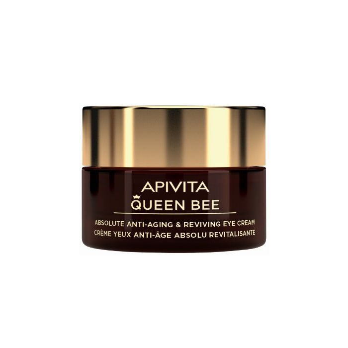 Апивита Квин Би Apivita Queen Bee Комплексный антивозрастной крем для кожи контура глаз 15 мл  #1