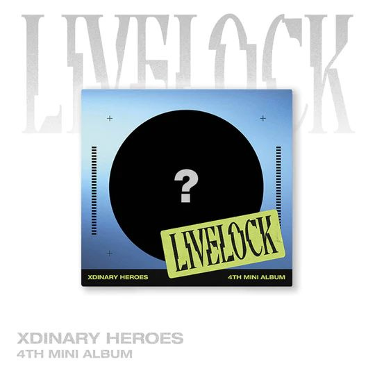 CD Альбом Xdinary Heroes - Livelock 4th Mini DIGIPACK B Blue - купить ...