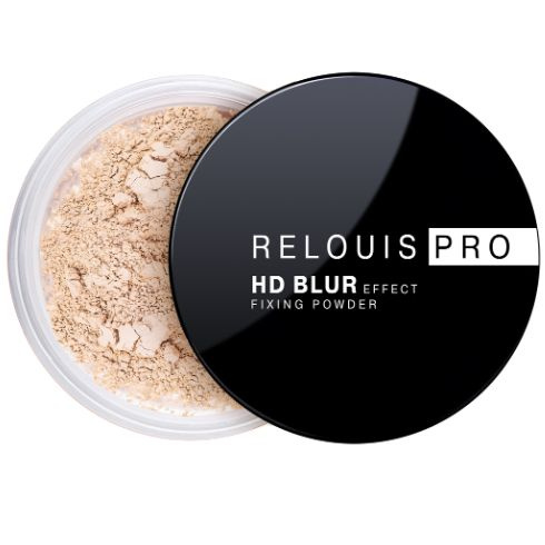 RELOUIS Пудра для лица фиксирующая с эффектом блюра PRO HD Powder 10 г  #1