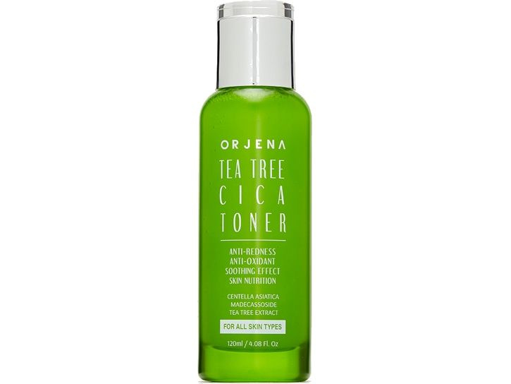 Успокаивающий тонер с центеллой азиатской ORJENA TEA TREE CICA TONER  #1