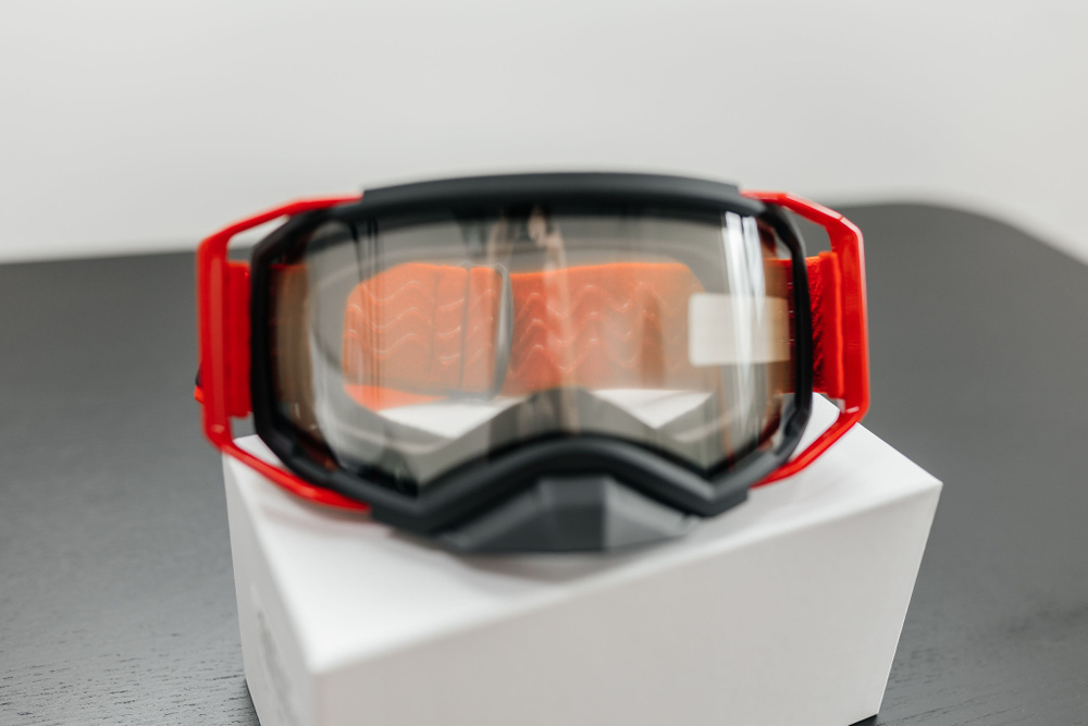 Зимние очки для снегохода и сноуборда RSX Blizzard Winter с двойным ...