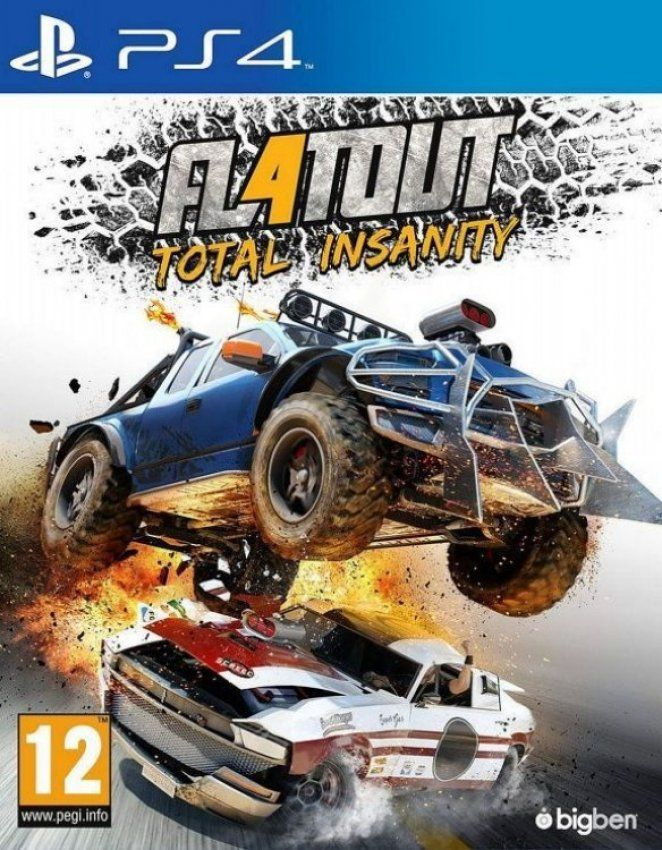 Игра FlatOut 4 Total Insanity Русская Версия (PS4) Диск PlayStation 4 #1