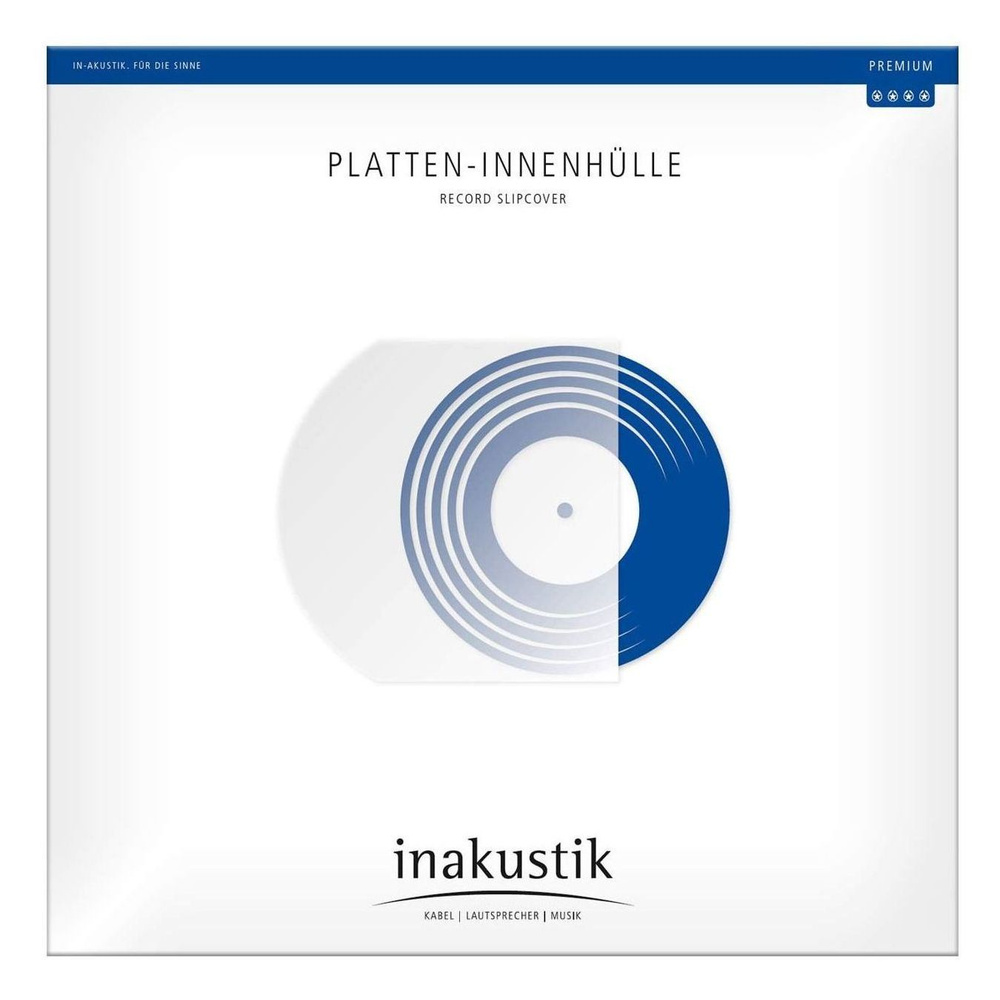 Конверт внутренний для виниловых пластинок Inakustik Record Slipcover, 50 шт  #1