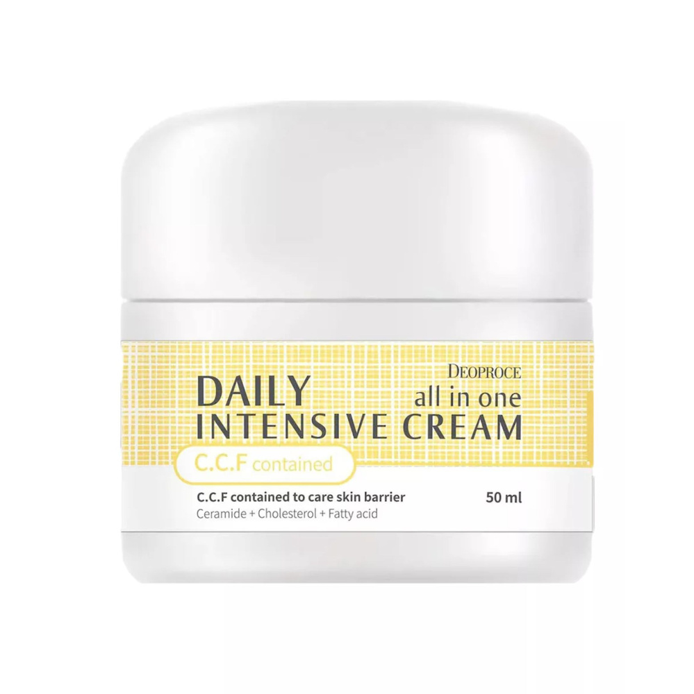 Интенсивный увлажняющий крем для лица и тела Deoproce Daily Intensive Cream All In One  #1