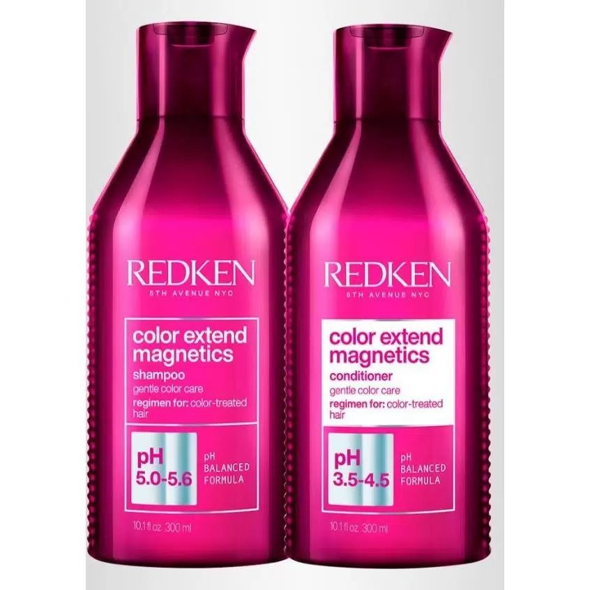 Redken Color Extend Magnetics Set - Набор для окрашенных волос (шампунь 300 мл, кондиционер 300 мл)  #1