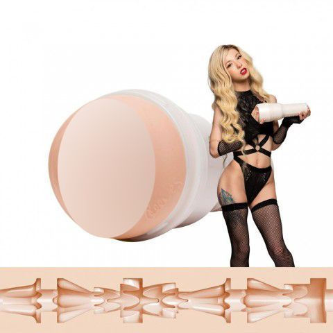 Fleshlight Мастурбатор - Kenzie Reeves Cream - вагина #1