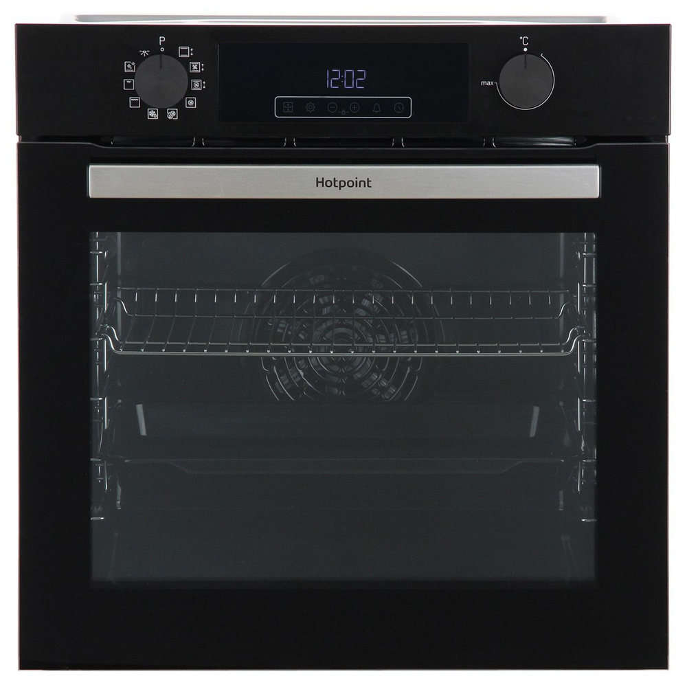 Встраиваемый электрический духовой шкаф Hotpoint FE8 824 H BL, черный  #1