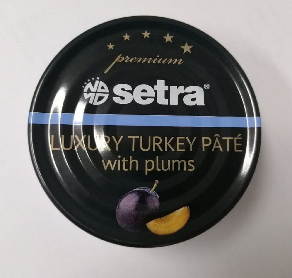 Паштет Setra из индейки с черносливом 100 г - купить с доставкой по ...