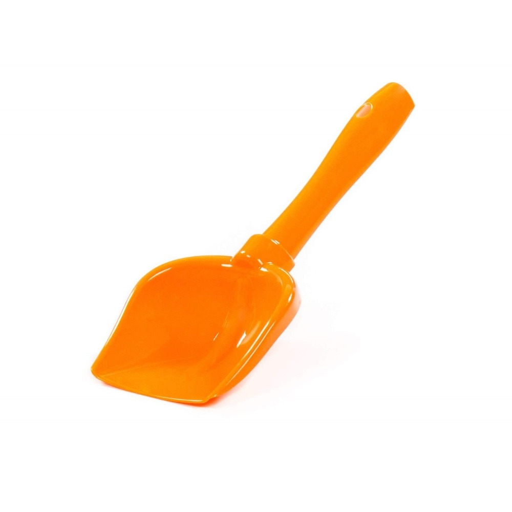 Лопатка совок детская для снега и песка, 22,5 см, цвет оранжевый  #1