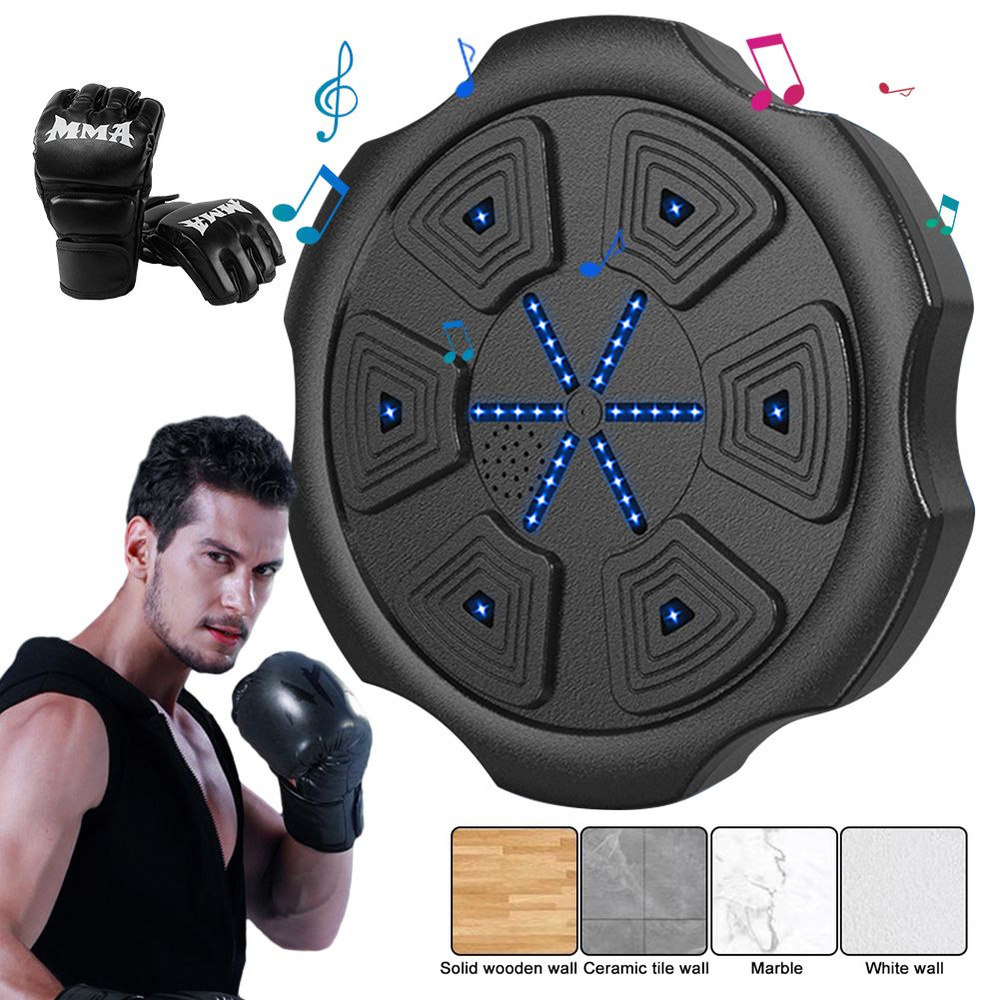 Музыкальный боксерский тренажер Smart Bluetooth, настенный тренажер для ...