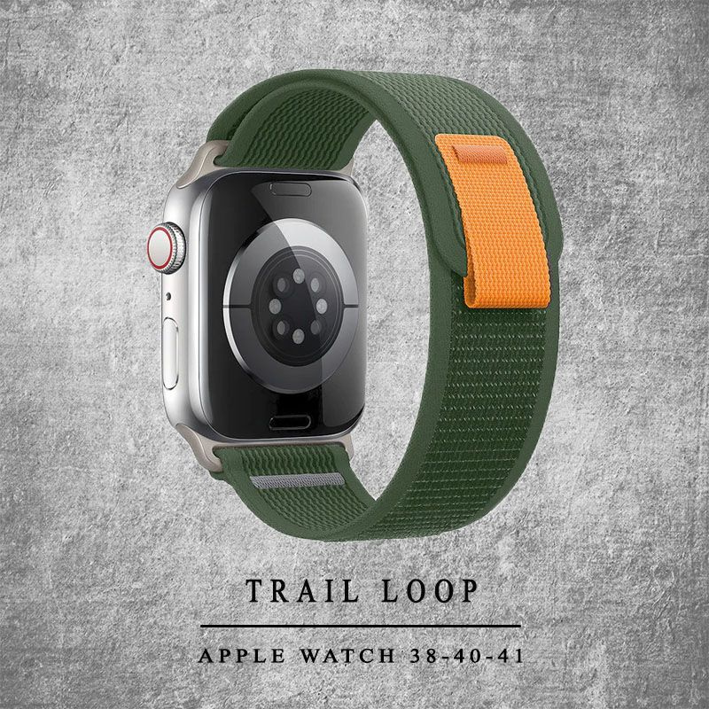 Сменный тканевый ремешок Trail Loop 38-40-41mm из легкого дышащего материала с удобной и надежной застежкой #1