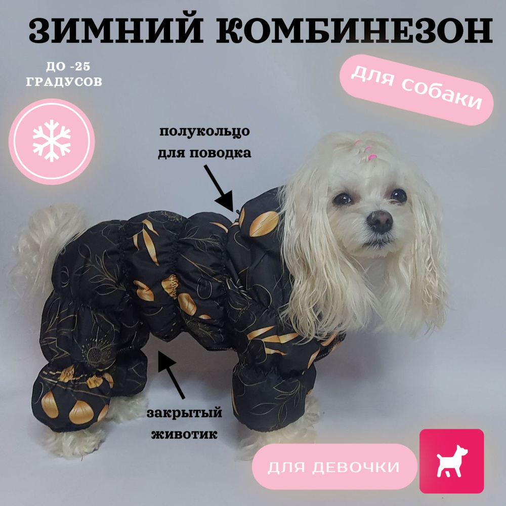 Pet Fashion PRETTY теплый комбинезон для собак (девочки) - XS %