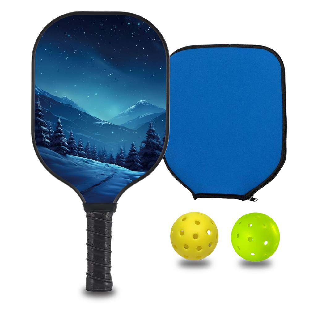 Ракетки для пиклебола, комплект из графитового карбонового волокна ...
